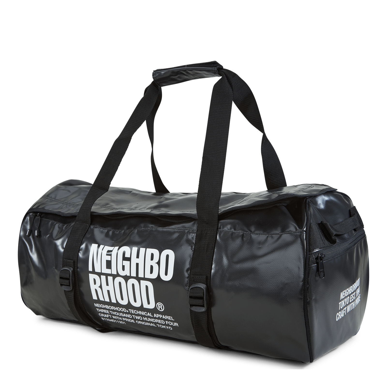 Duffle Bag-l . Pv Black