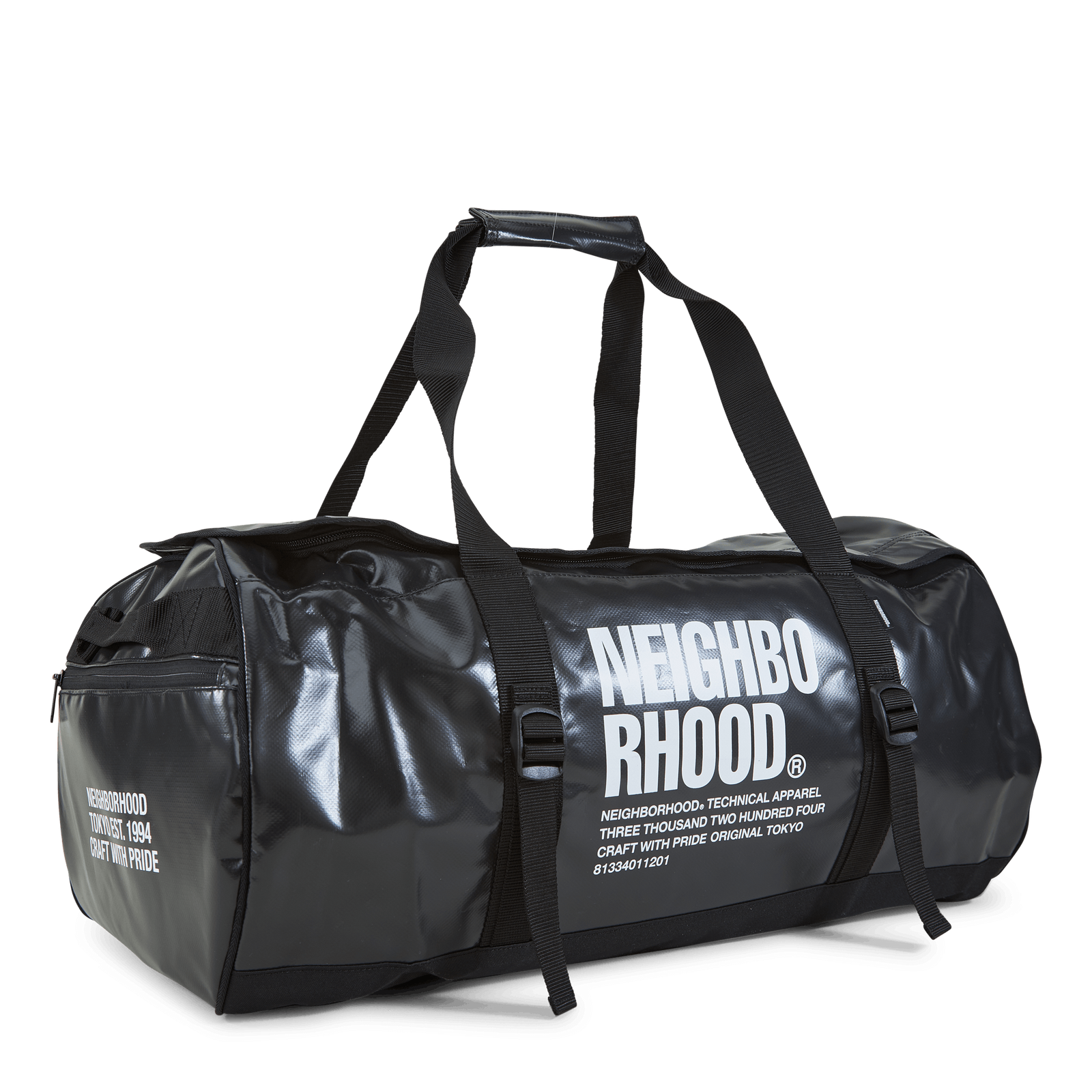 Duffle Bag-l . Pv Black