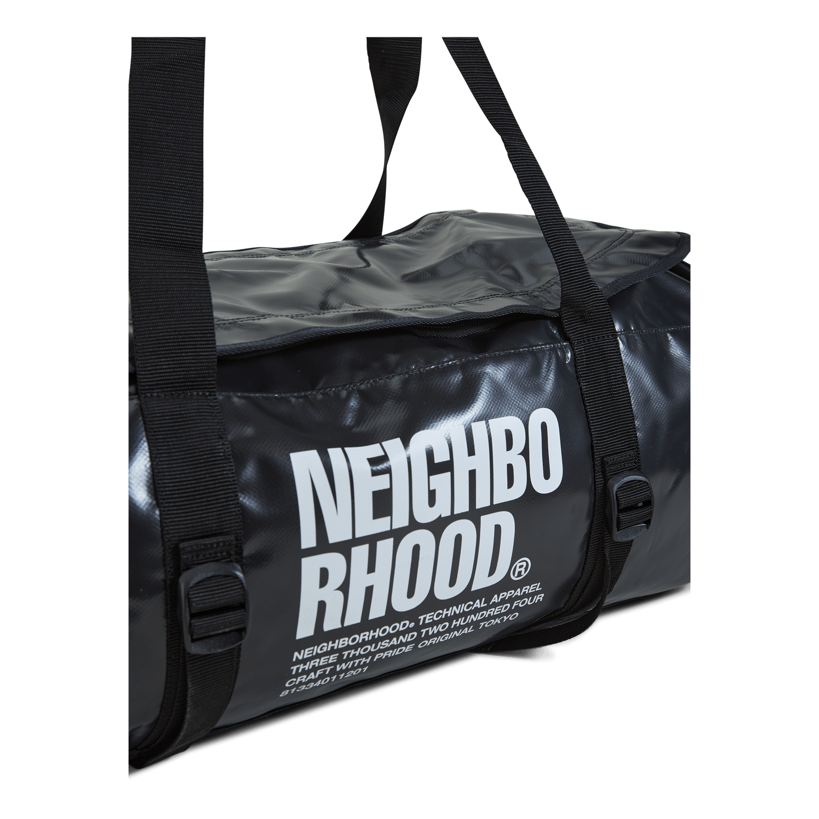 Duffle Bag-l . Pv Black