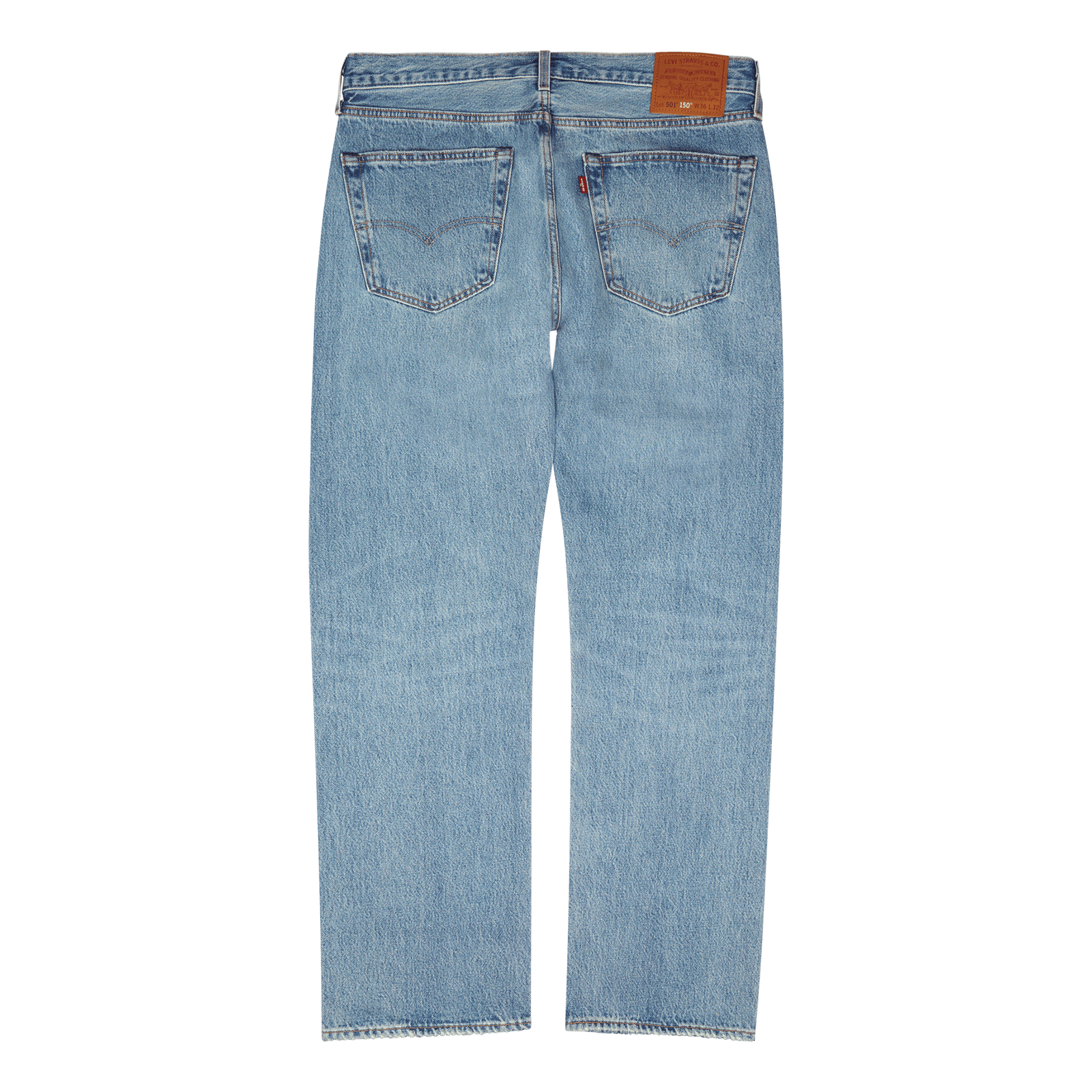501 Levi's Original Z8102 Light Indigo Destructed