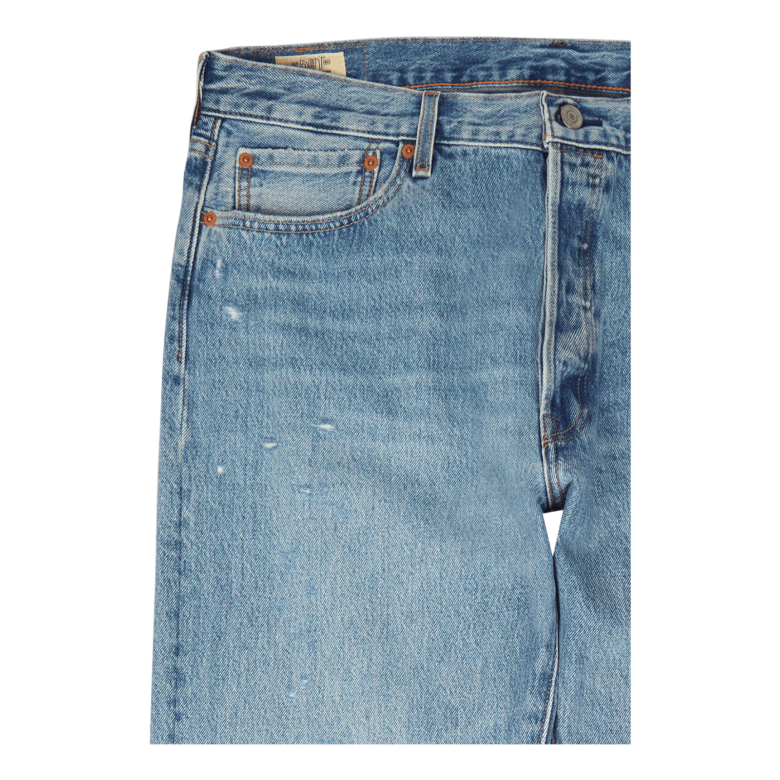 501 Levi's Original Z8102 Light Indigo Destructed