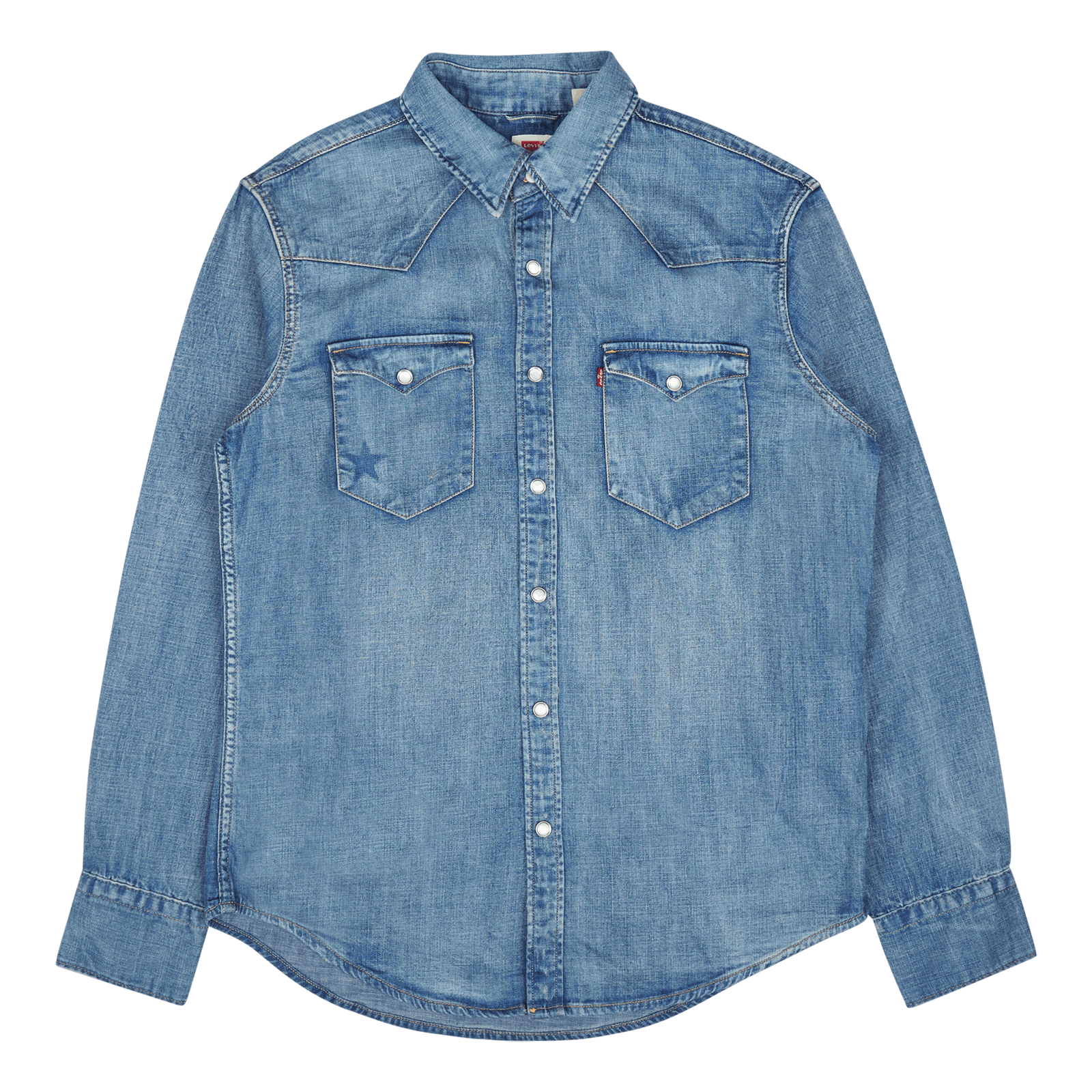 Barstow Western Standard Z9762 Indigo Worn In