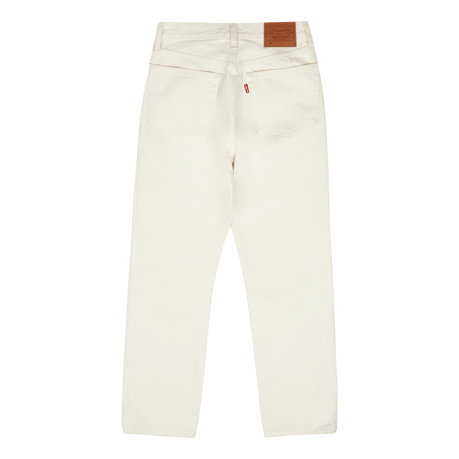 501 Crop Z7309 White Destructed