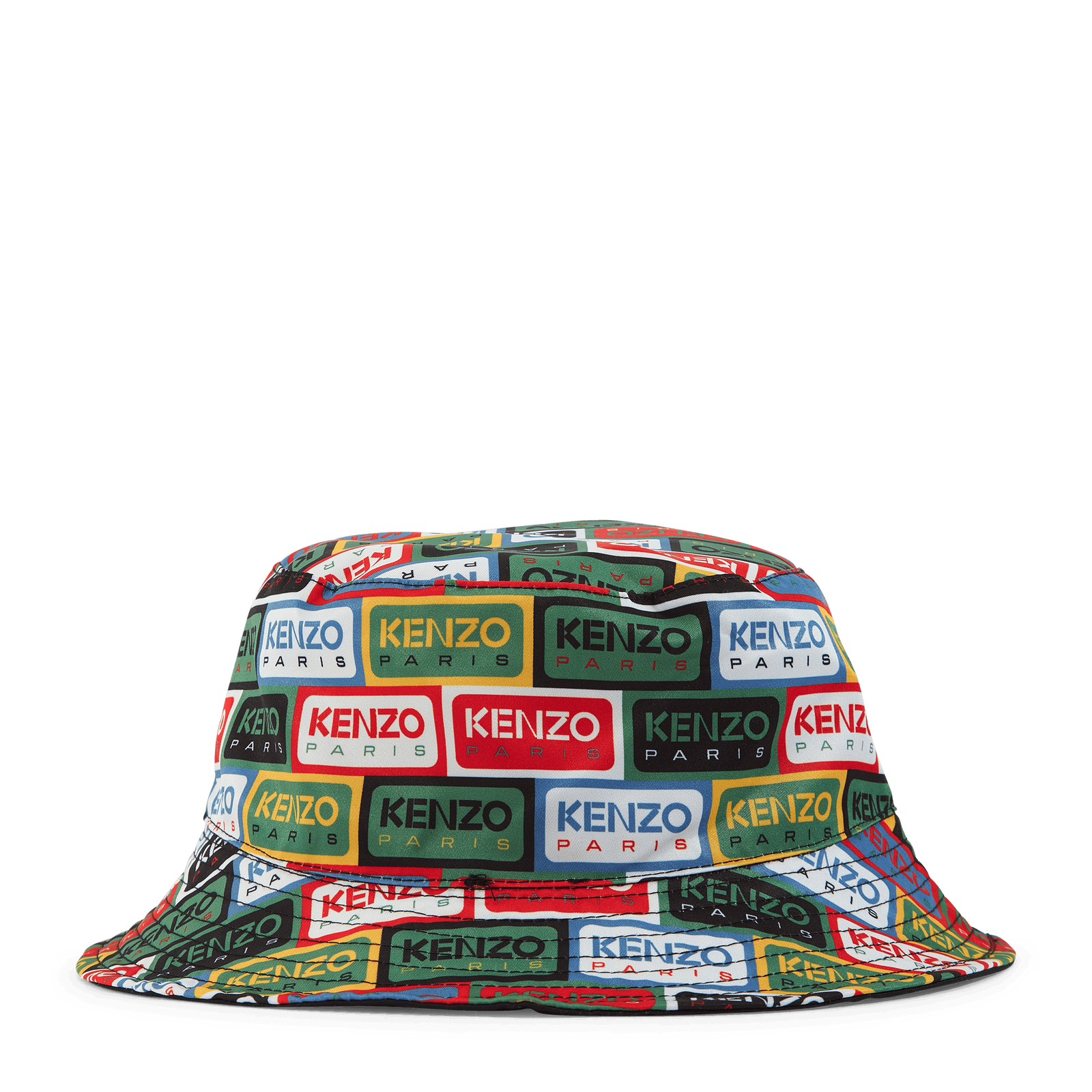 Bucket Hat Kenzo Label Multicolor