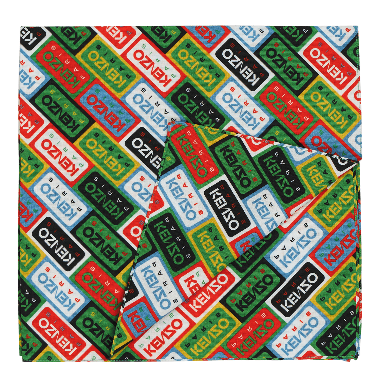 Bandana Kenzo Label Multicolor