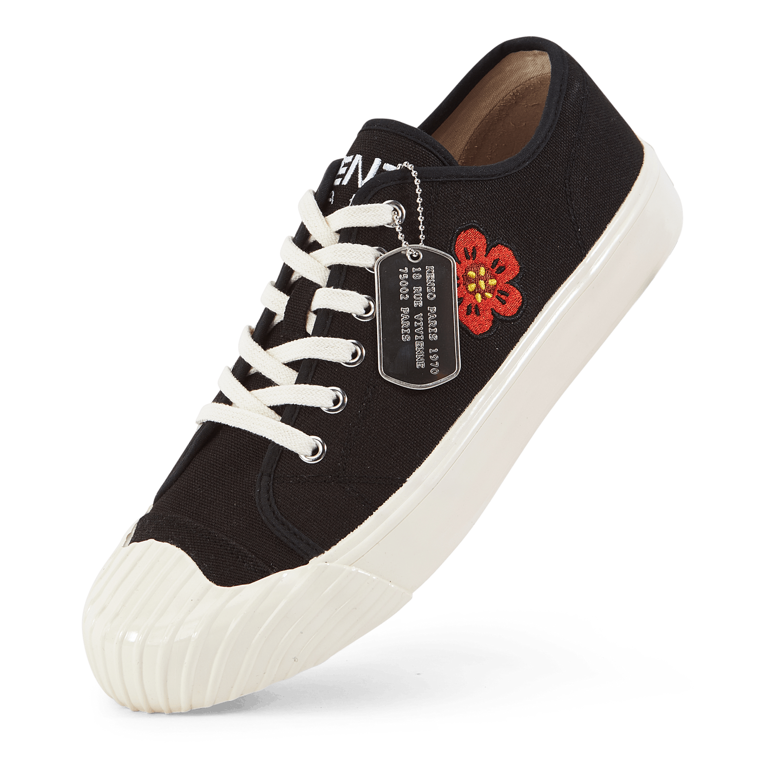 Low Top Sneaker Boke Flower Black