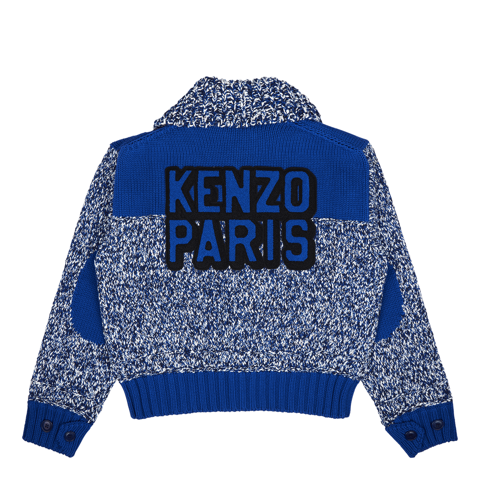 Cardigan Kenzo Paris 3d Midnight Blue