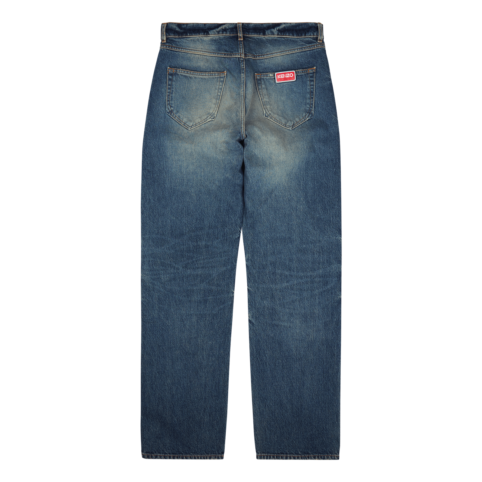 Denim Pants Medium Stone Blue Denim