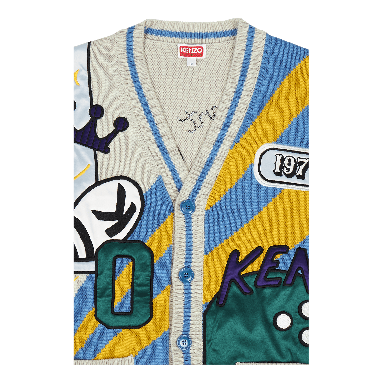 Cardigan Bowling Elephant Cyan