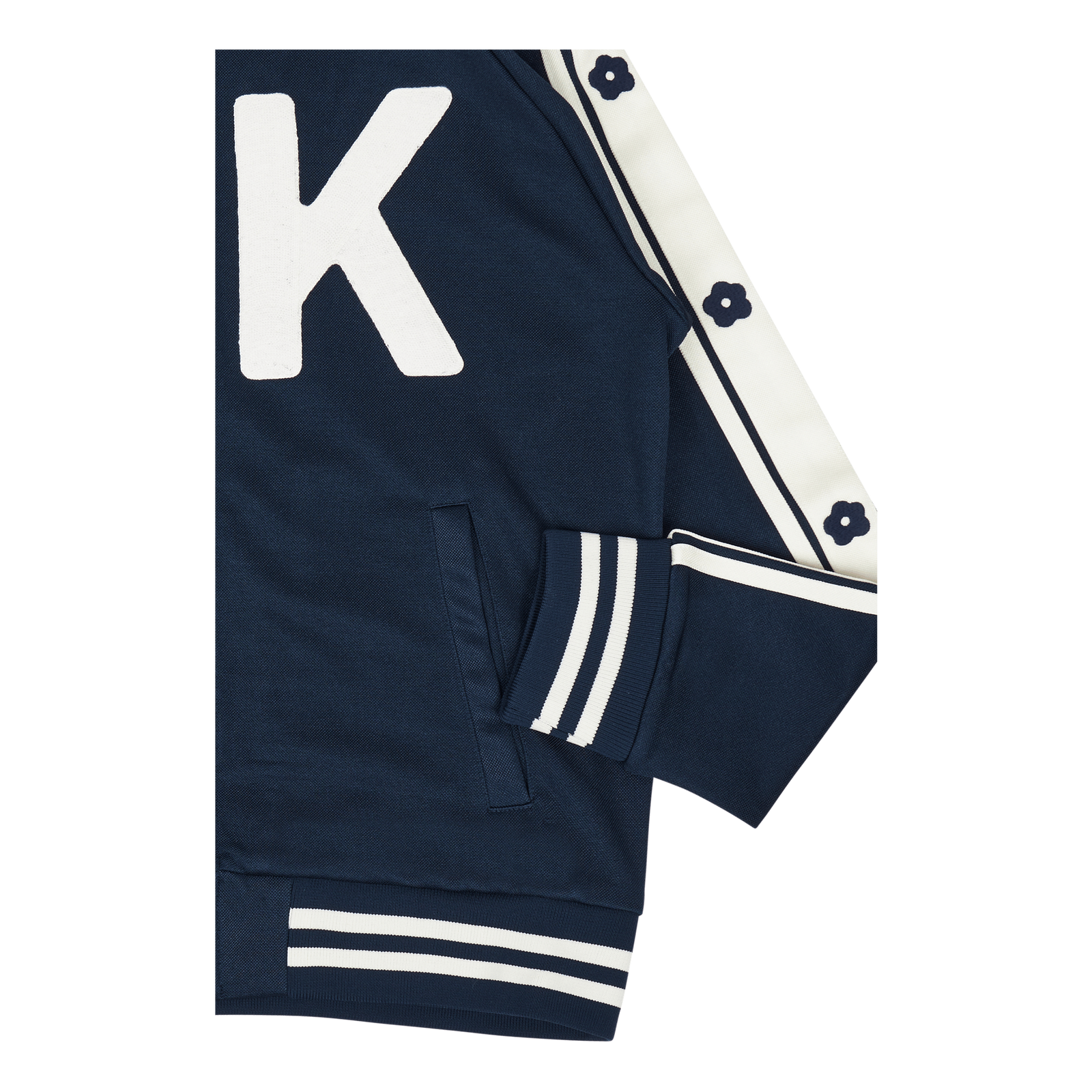 Zip Up Sweatshirt Ken Zo Midnight Blue