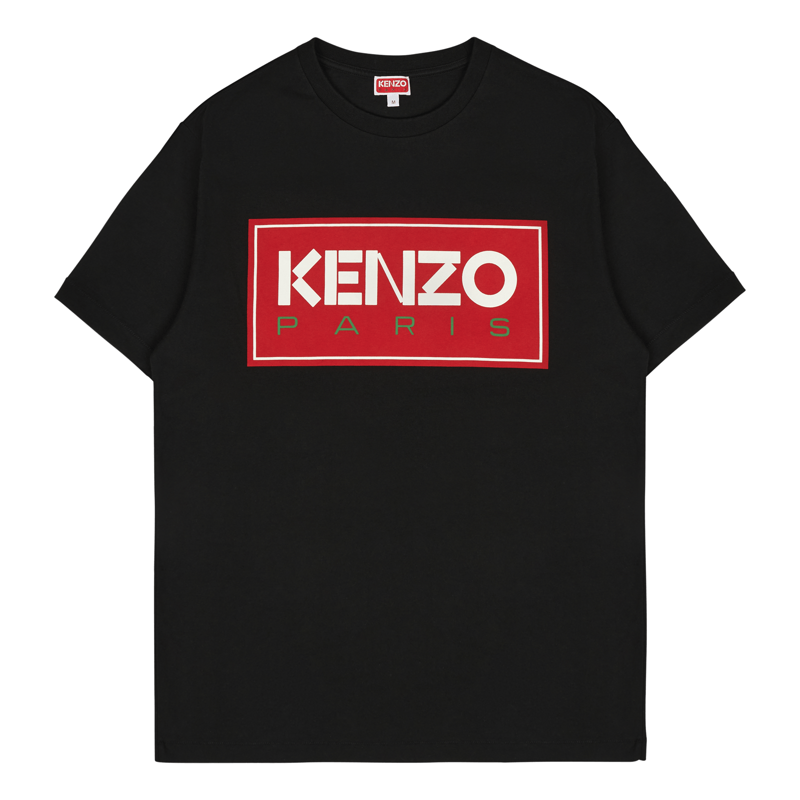 T-shirt Tricolor Kenzo Paris Black