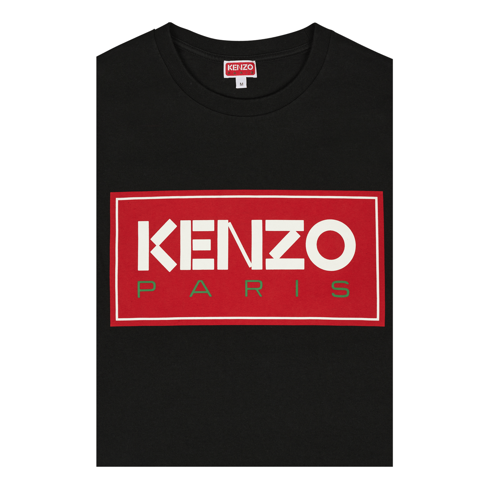T-shirt Tricolor Kenzo Paris Black