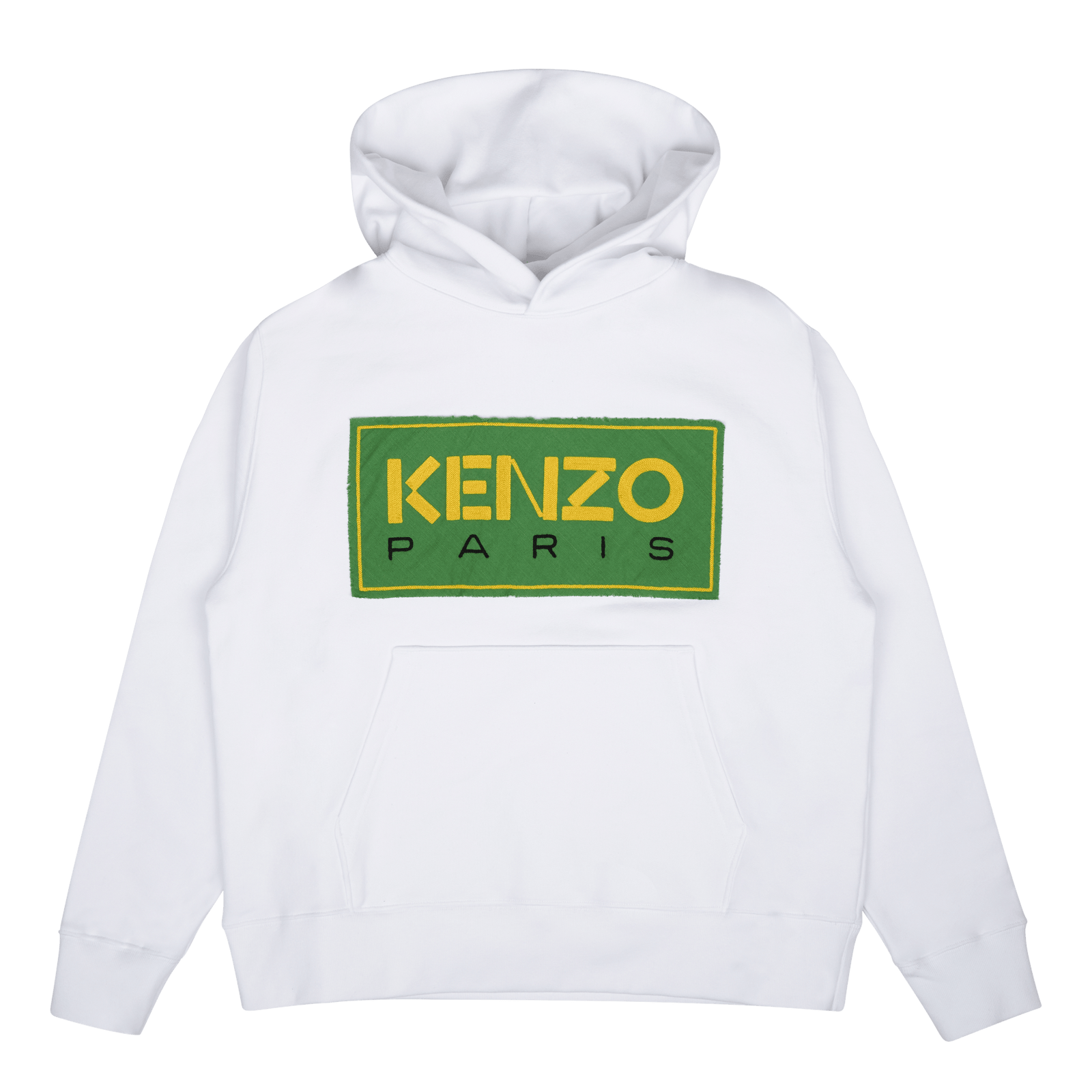 Hoodie Tricolor Kenzo Paris White
