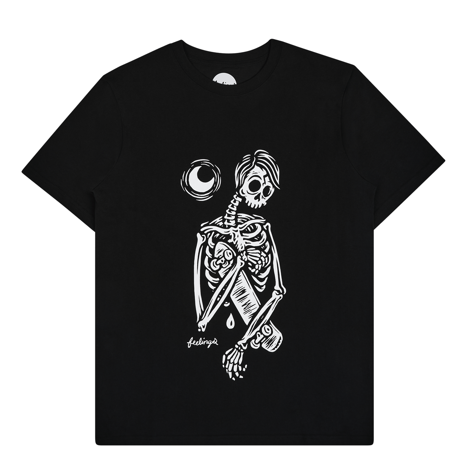 By The Moon Tee Black