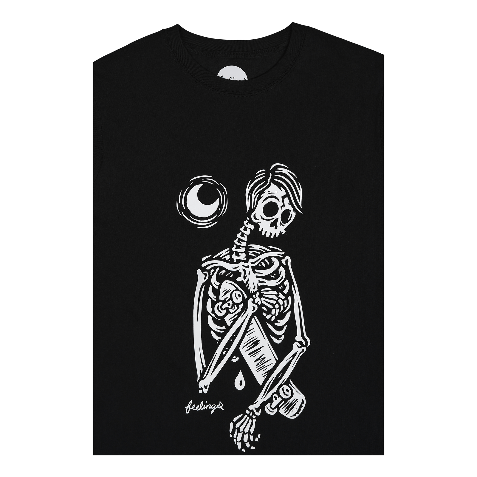 By The Moon Tee Black