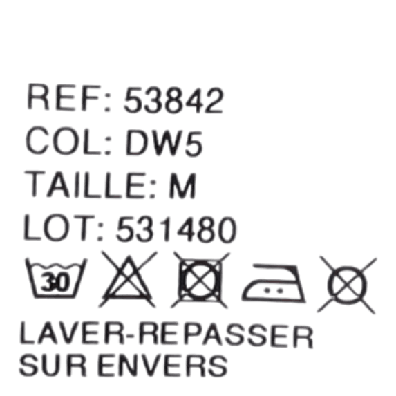 Marinière "hoëdic" H Blanc/etoile