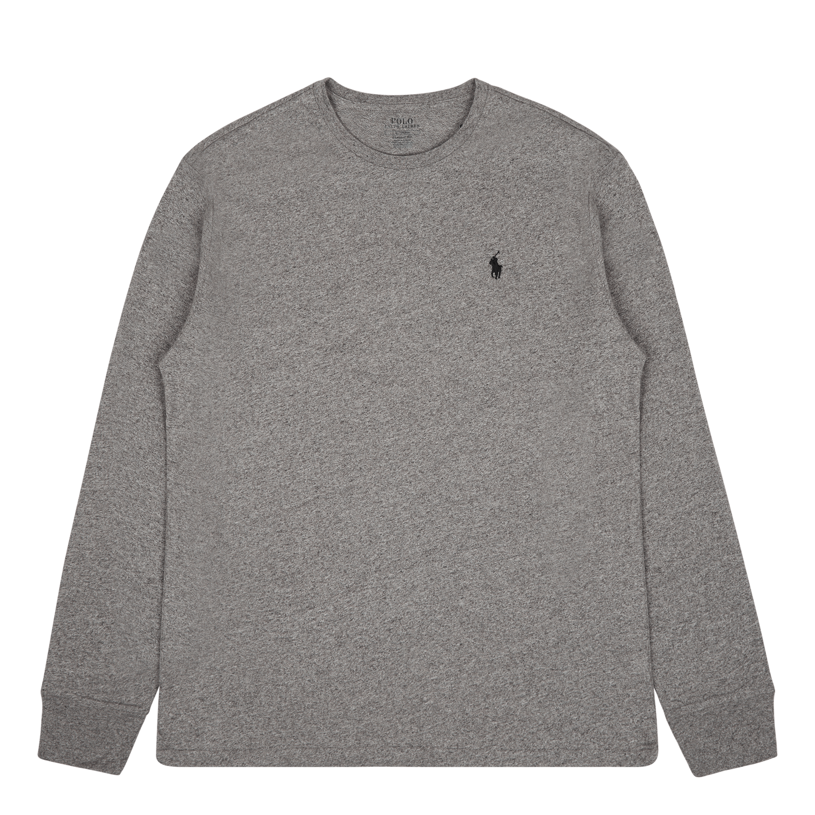 Classic Fit Jersey Long-Sleeve T-Shirt Dark Vintage Heather