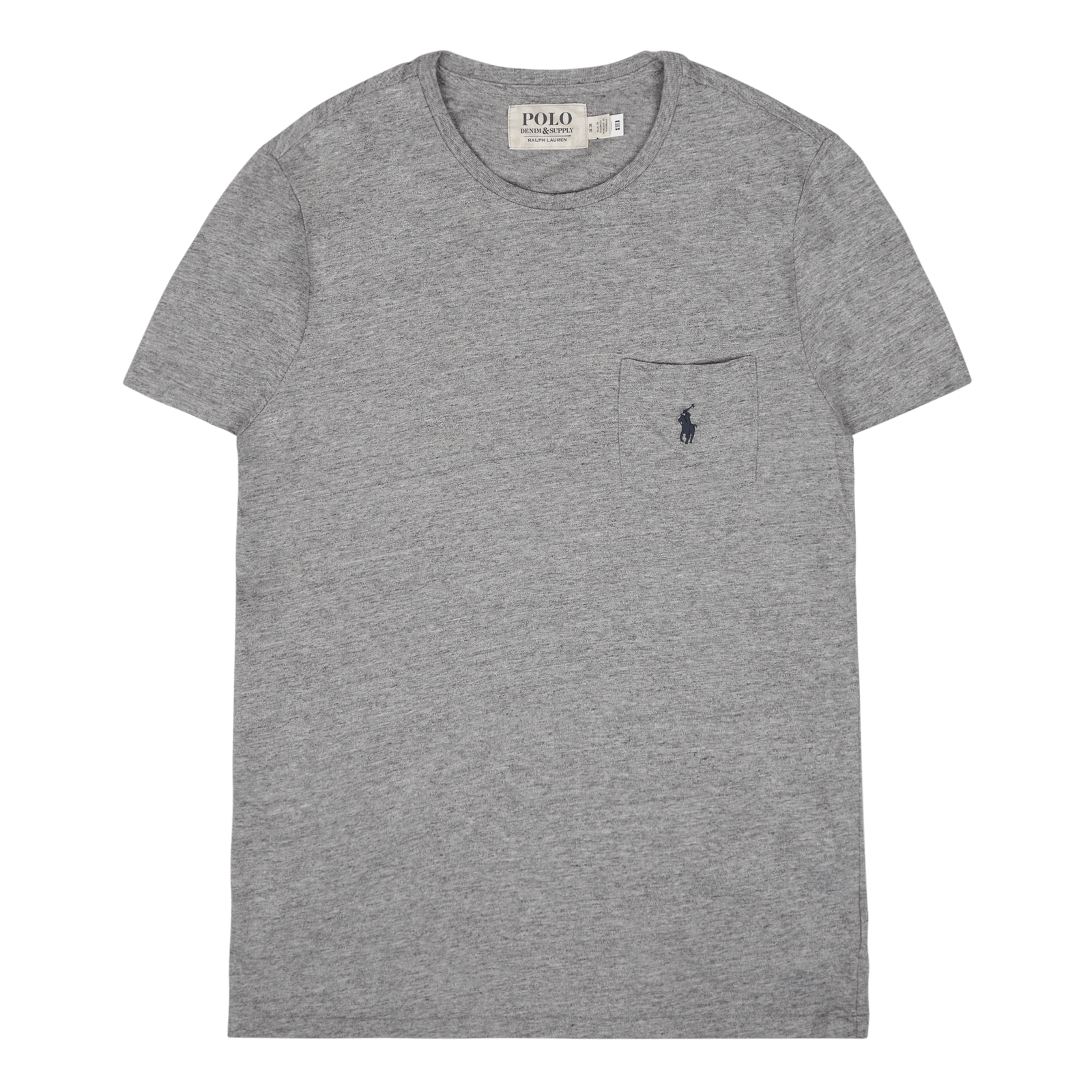 Custom Slim Fit Jersey Pocket T-Shirt Dark Vintage Heather