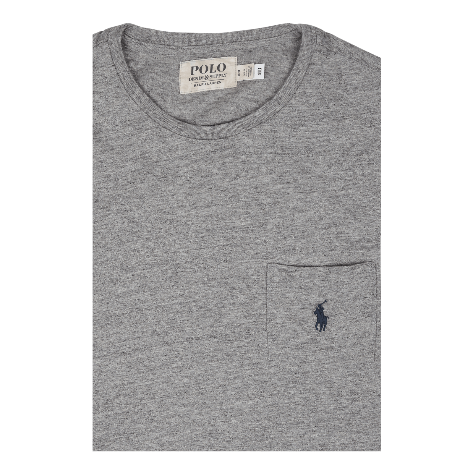 Custom Slim Fit Jersey Pocket T-Shirt Dark Vintage Heather