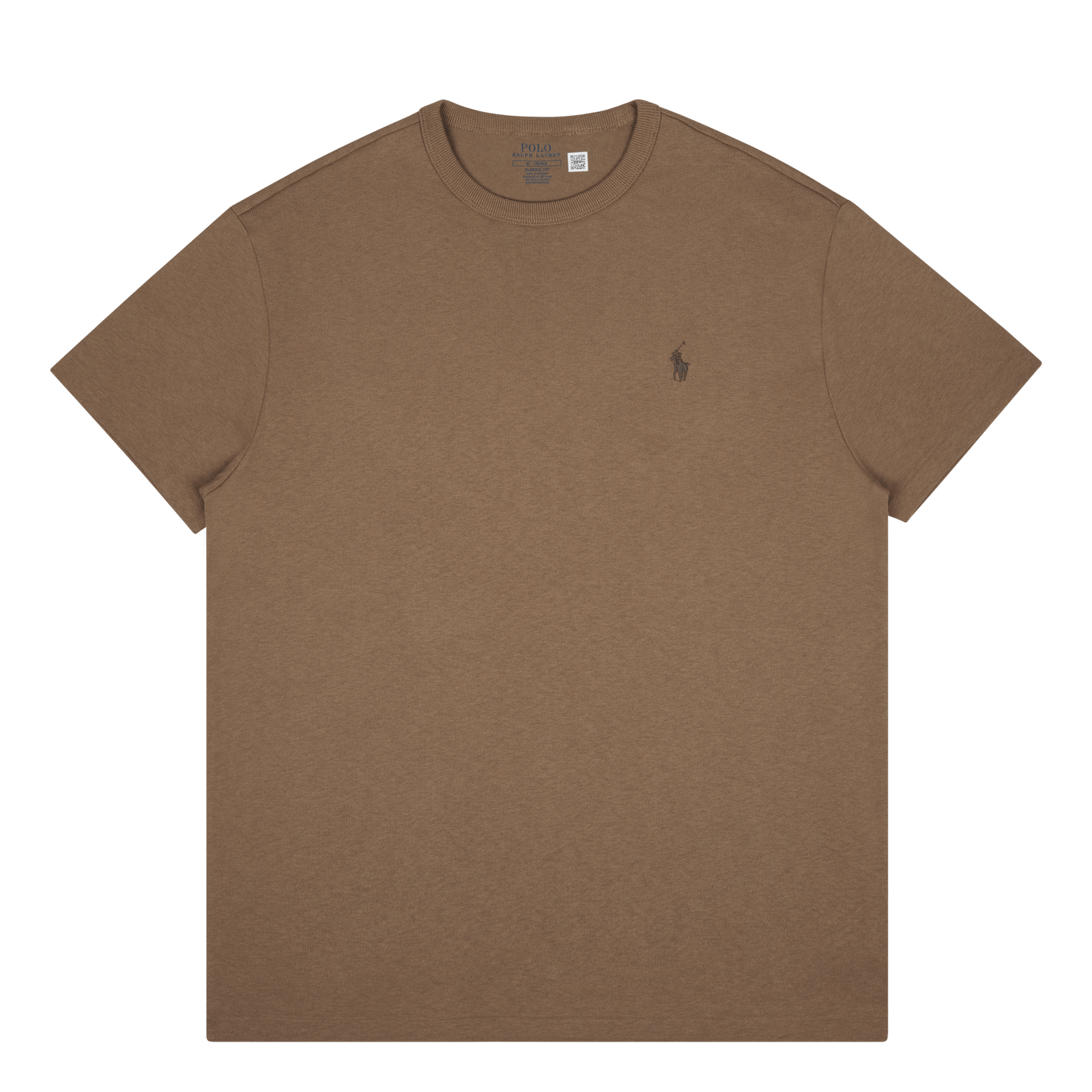 Classic Fit Jersey Crewneck T-Shirt Montana Khaki