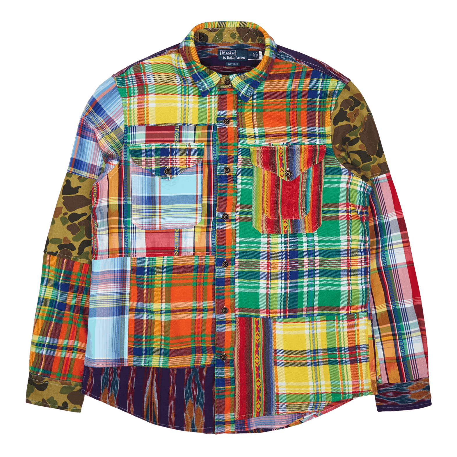 Classic Fit Patchwork Shirt 5869 Voyager Patchwork