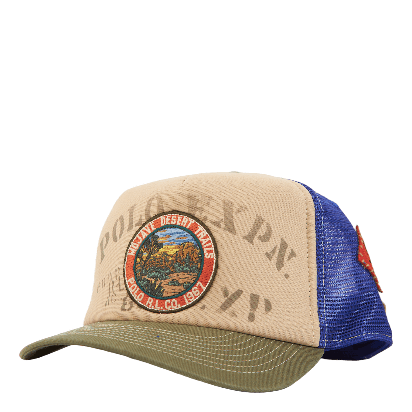 Cotton Chino-retro Crwn Sprt Vtge Khki/drk Sage/cty Ryl Mlt