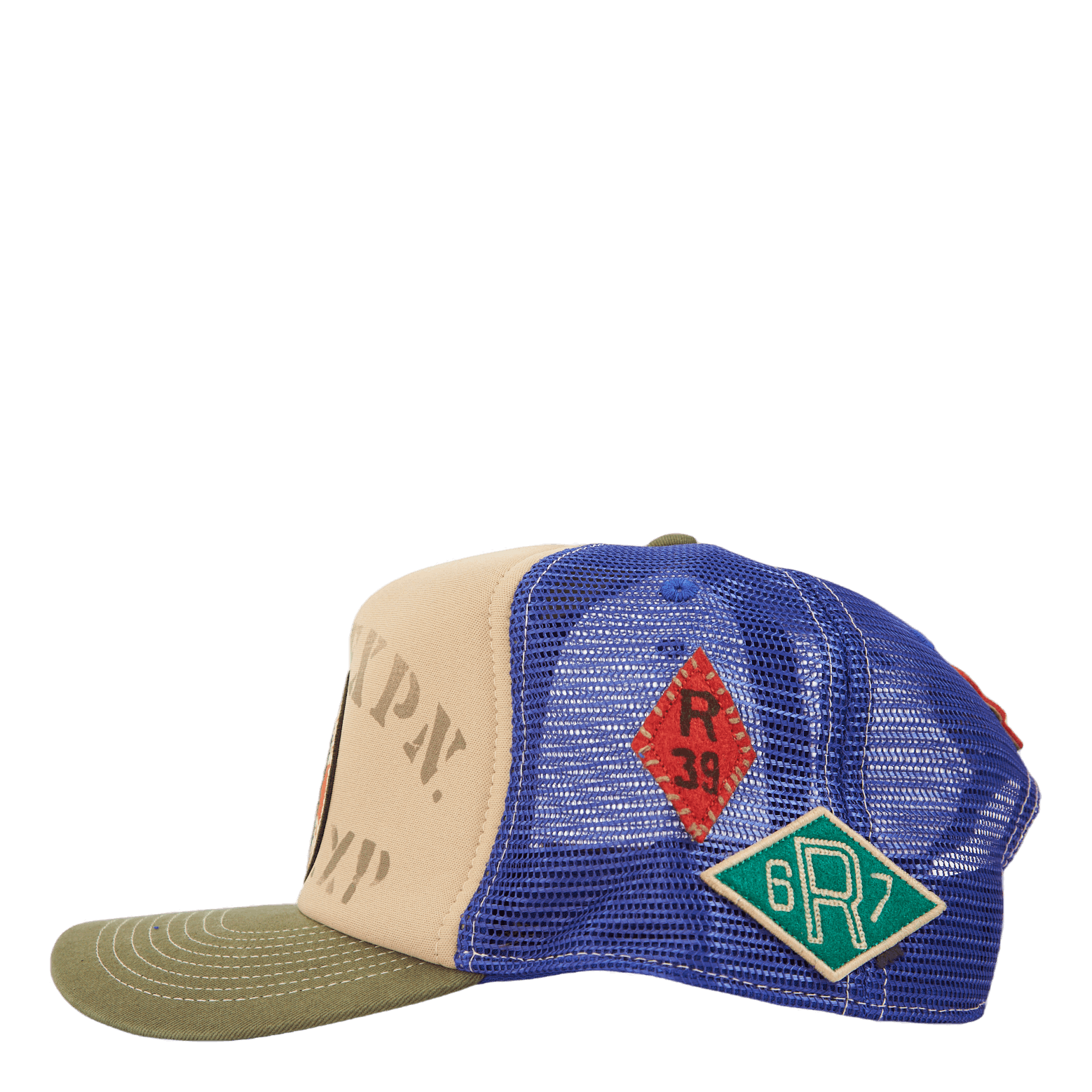 Cotton Chino-retro Crwn Sprt Vtge Khki/drk Sage/cty Ryl Mlt