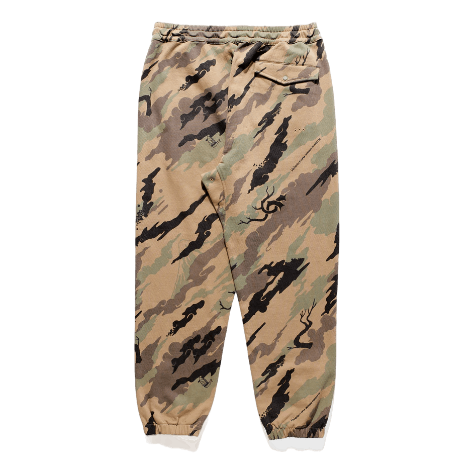 Camo Sweatpants Organic Cotton Woodland