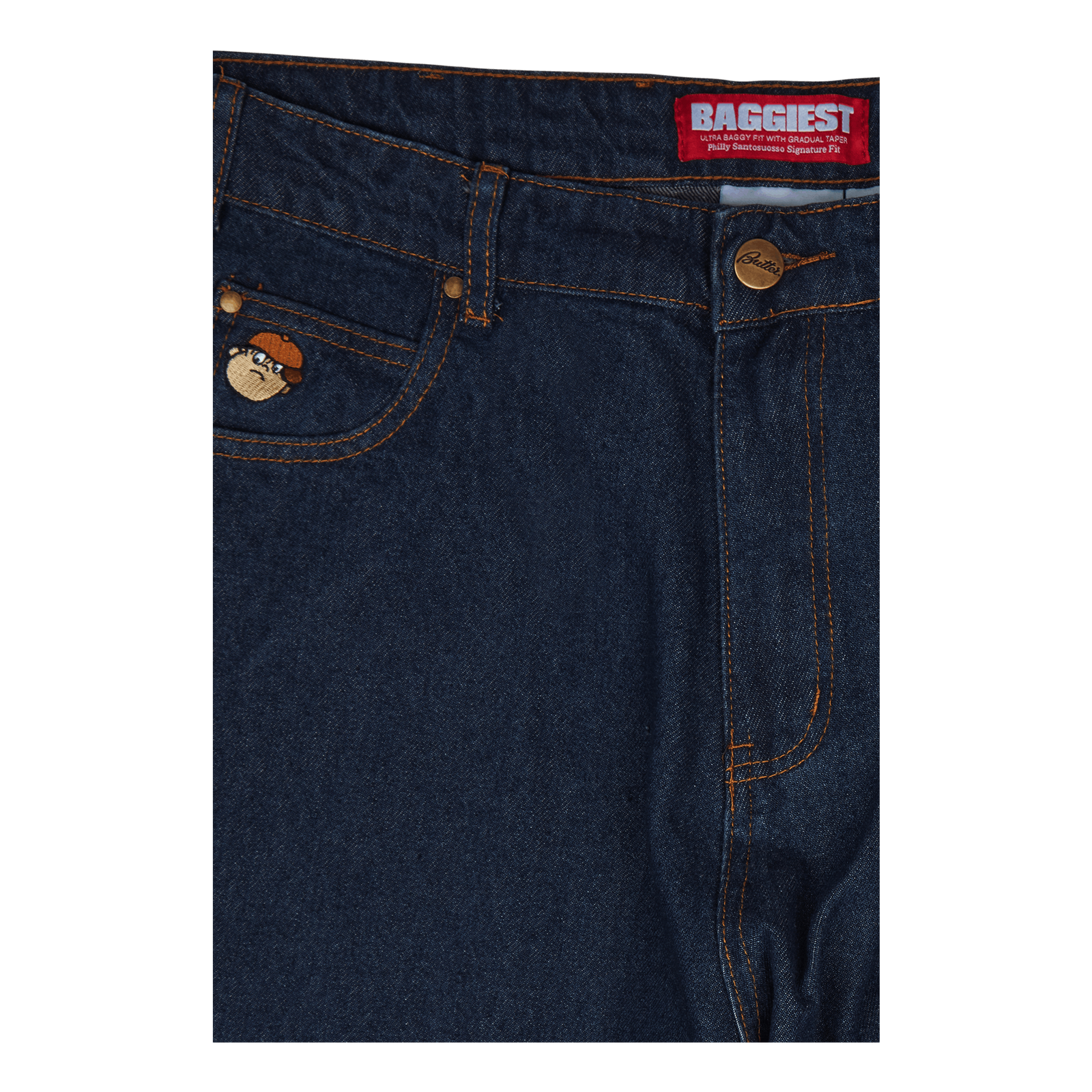 Santosuosso Denim Jeans Dark Indigo