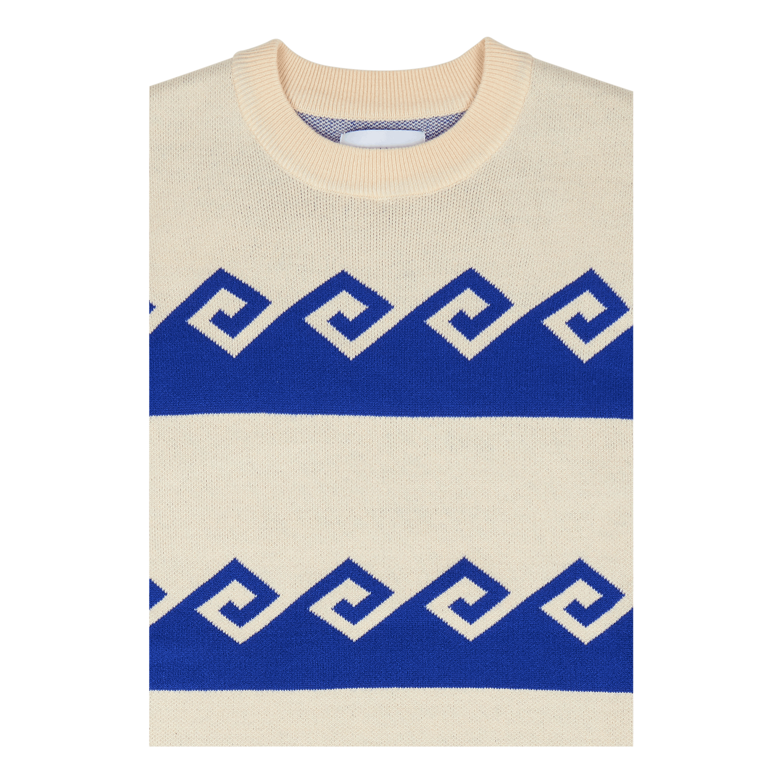 Waves Knit Sweater Cream