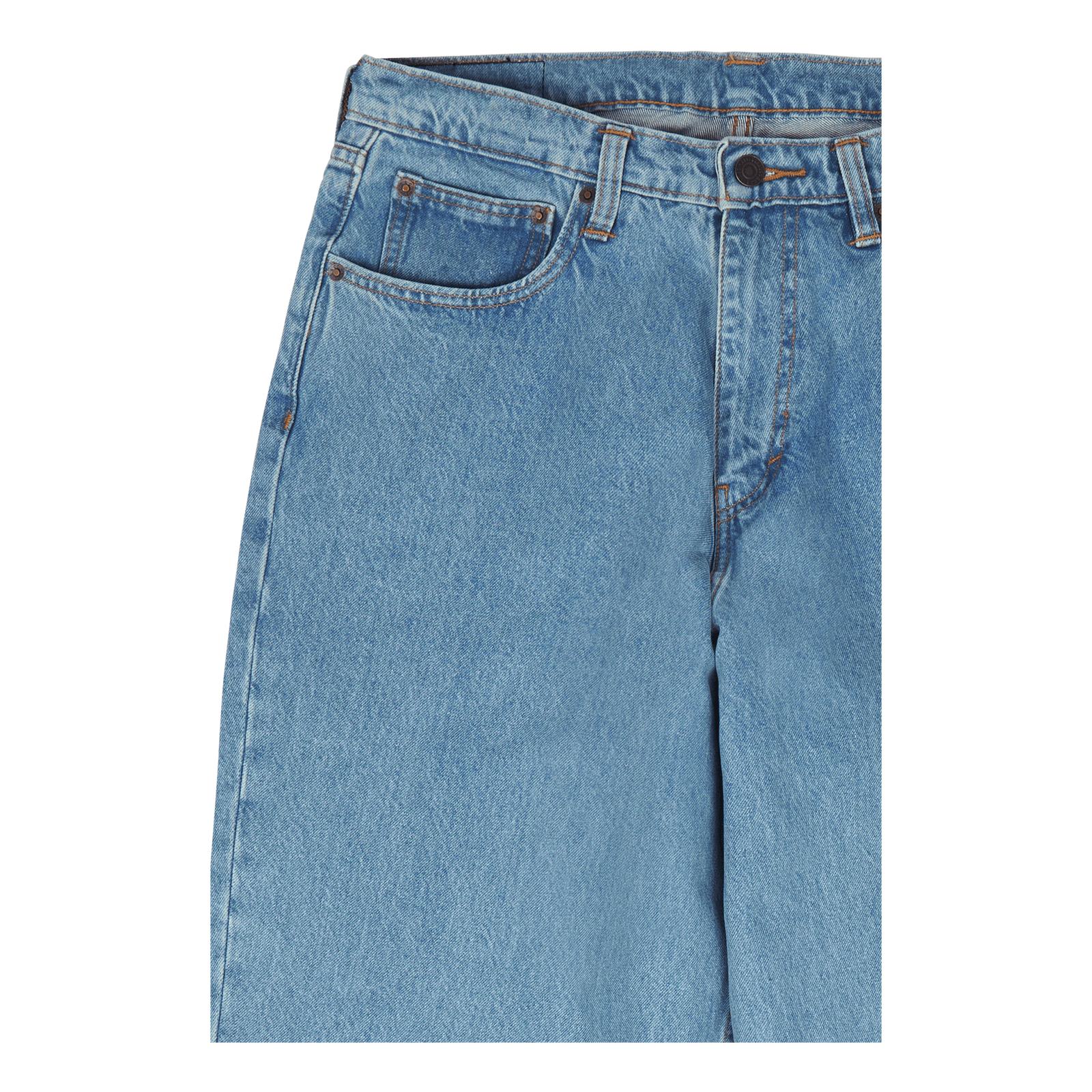 Skate Hella Baggy Med Indigo - Flat Finish