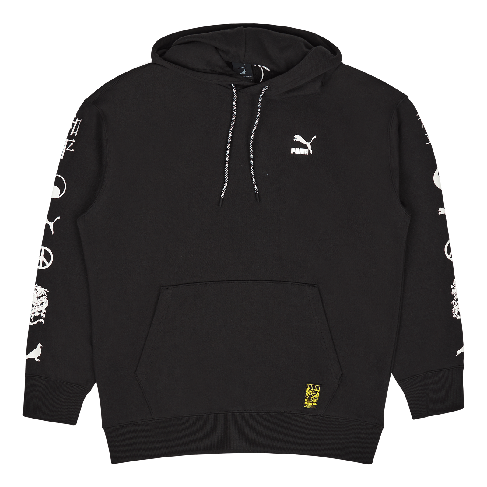 Puma X Staple Graphic Hoodie T Black
