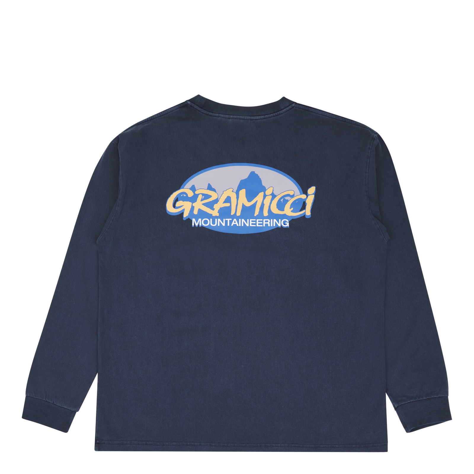 Summit L/s Tee Navy Pigment