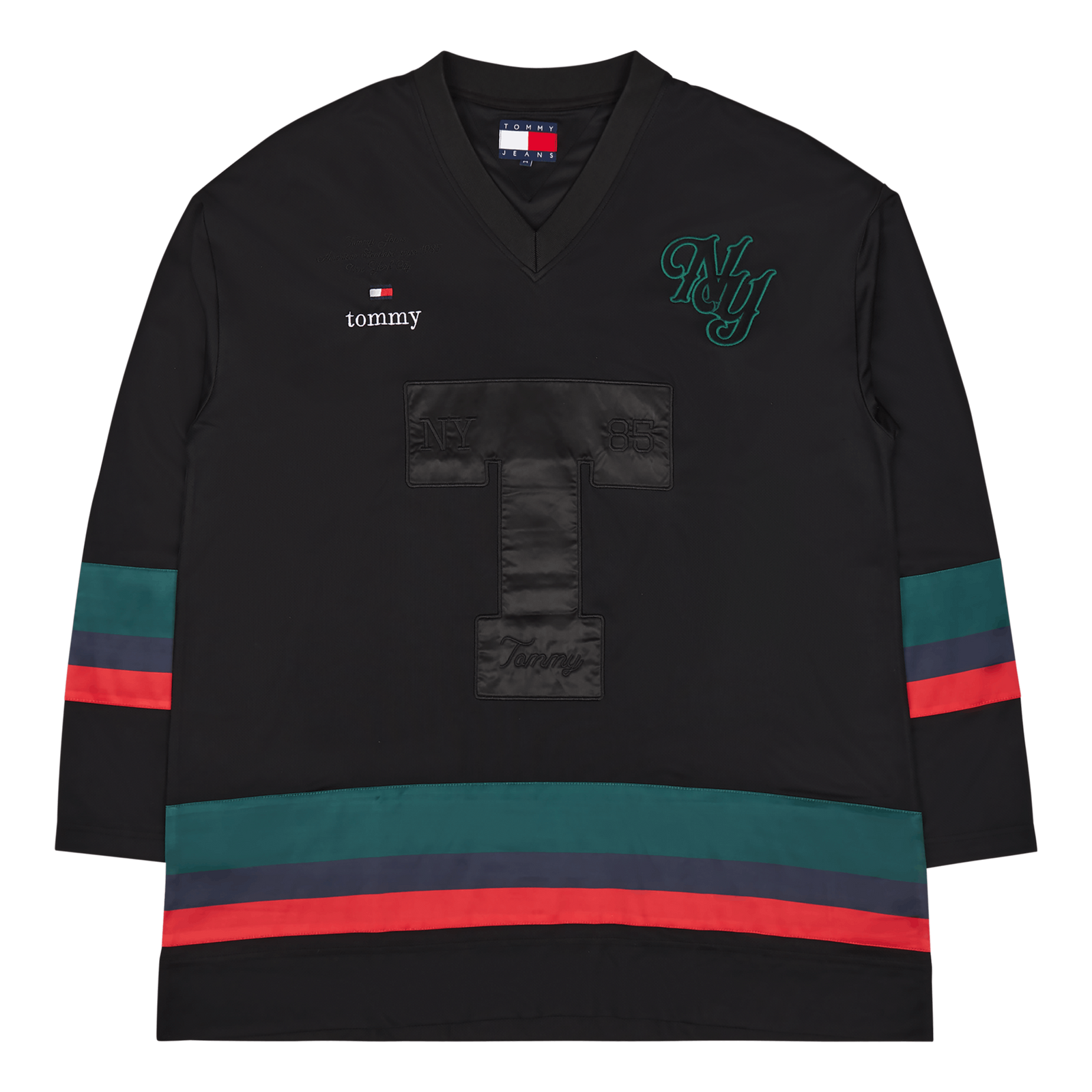 Tjcu Ls Hockey Jersey Black