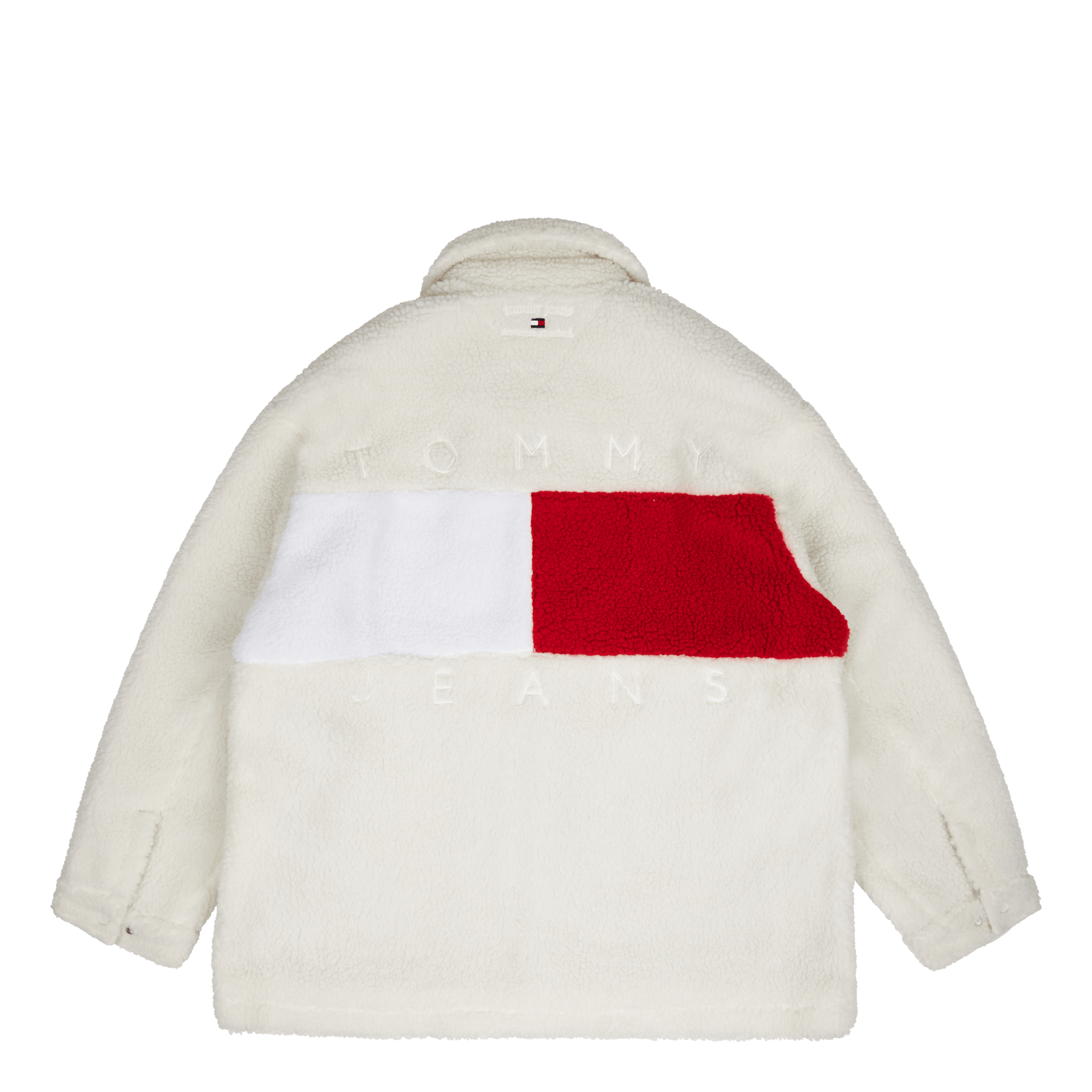 Tjcu Teddy Mix Coach Jacket Beige