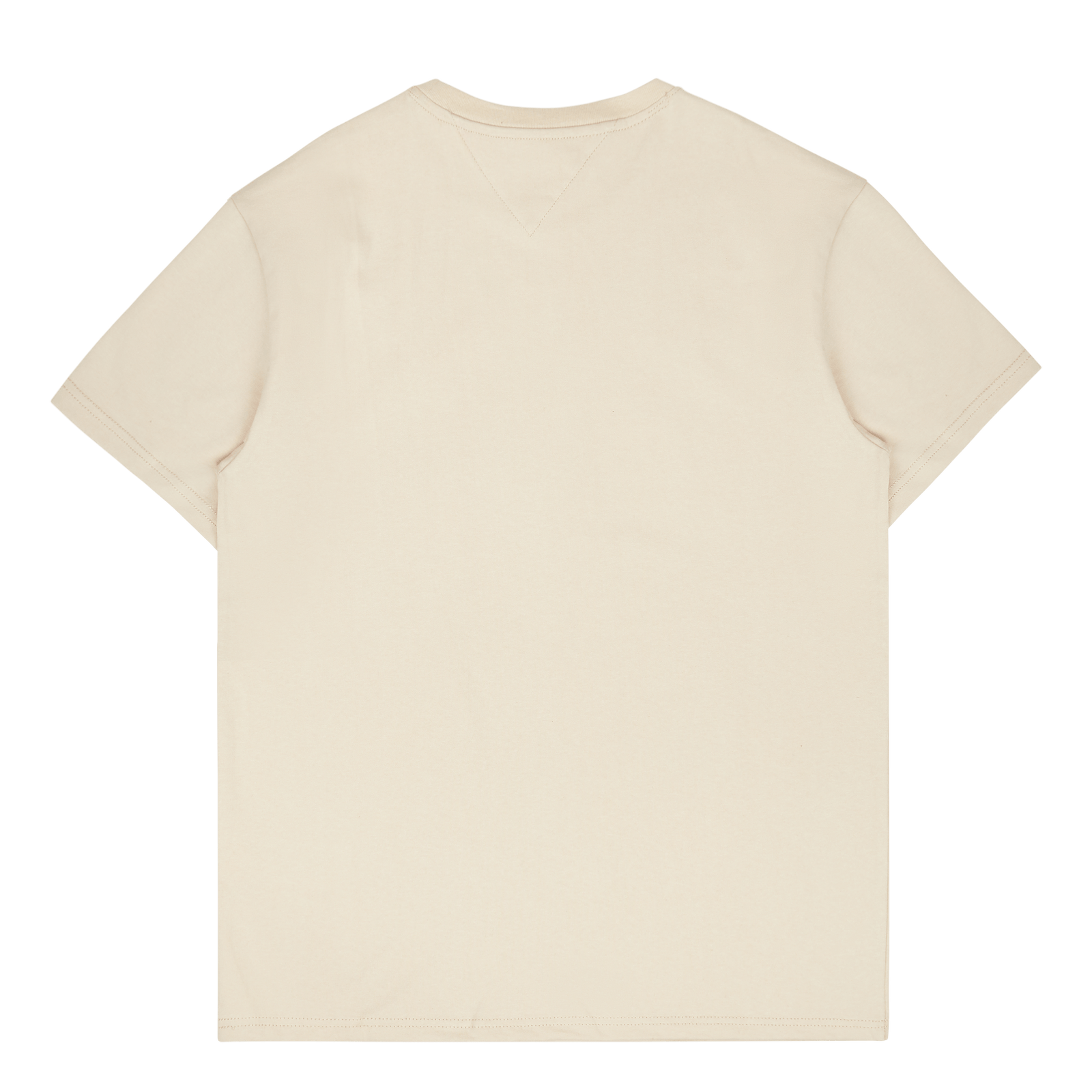 Tjm Clsc Tommy Xs Badge Tee Beige