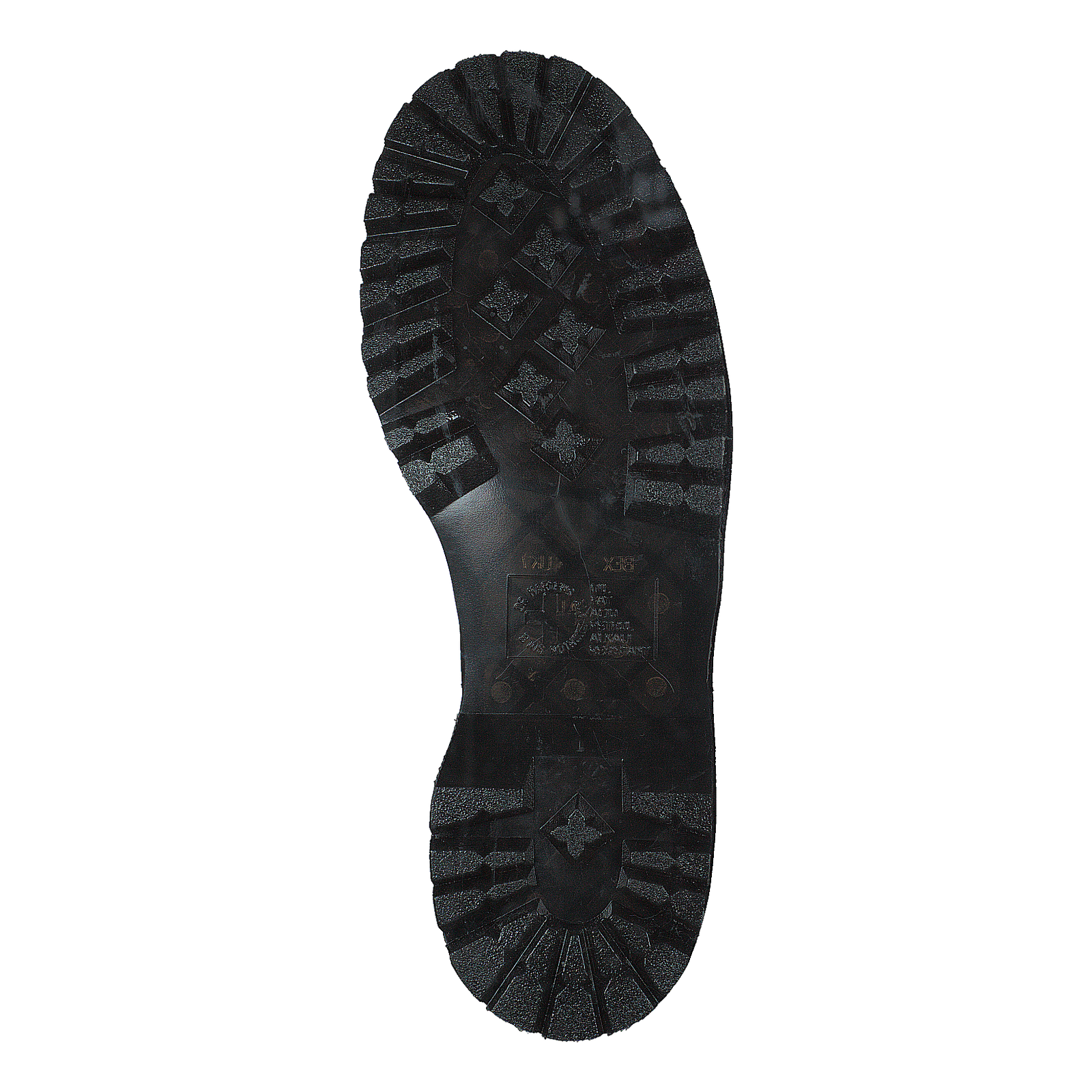 1461 Quad Black Polished Smoot Black