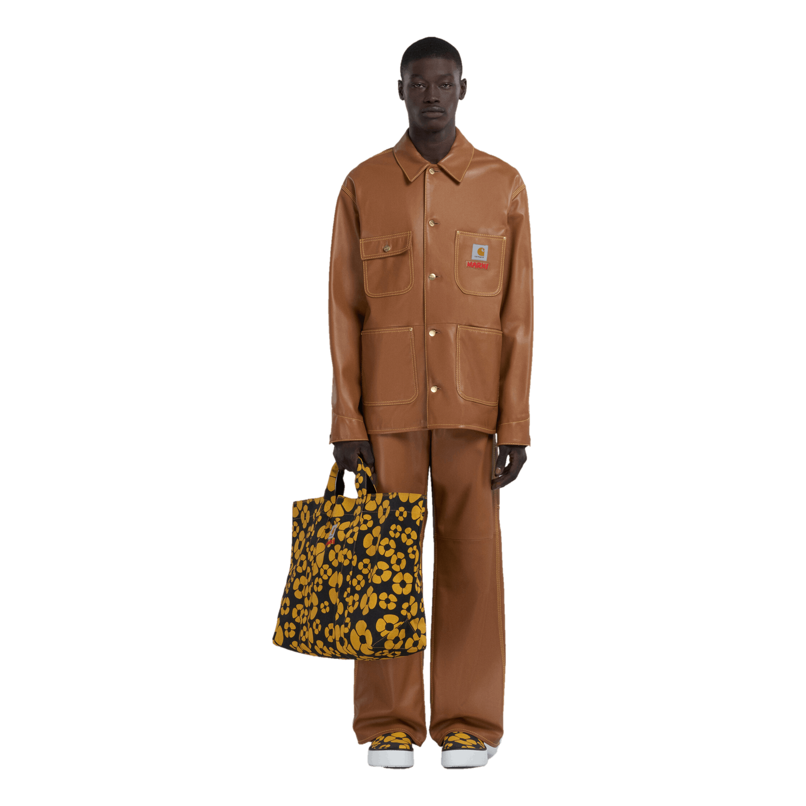 MARNI x CARHARTT WIP SHOPPING BAG