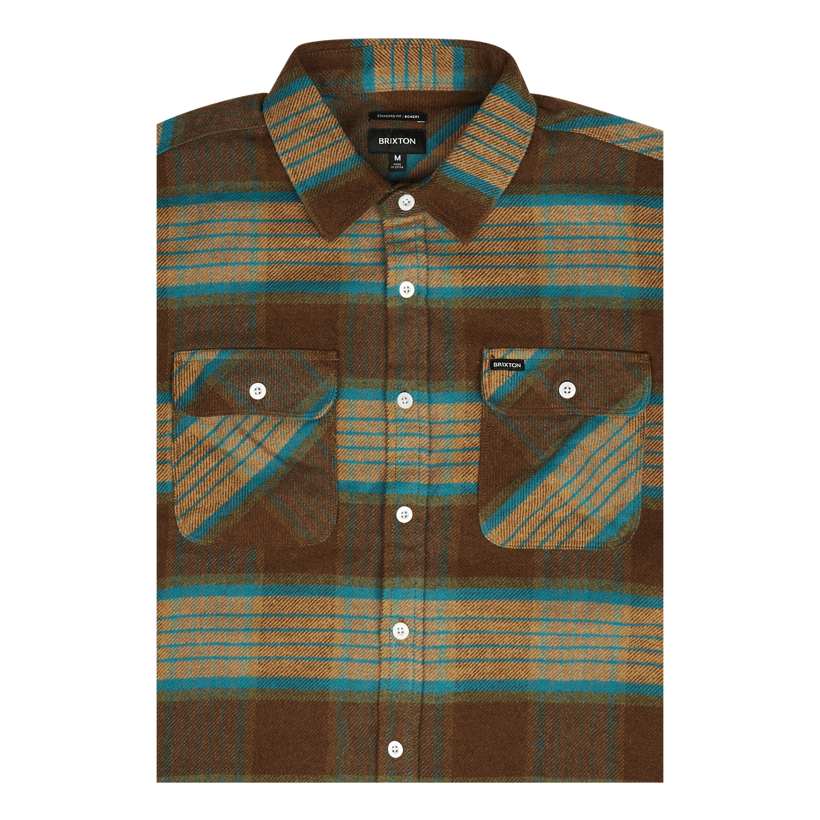 Bowery L/s Flannel Mojave / Heather Grey / Desert