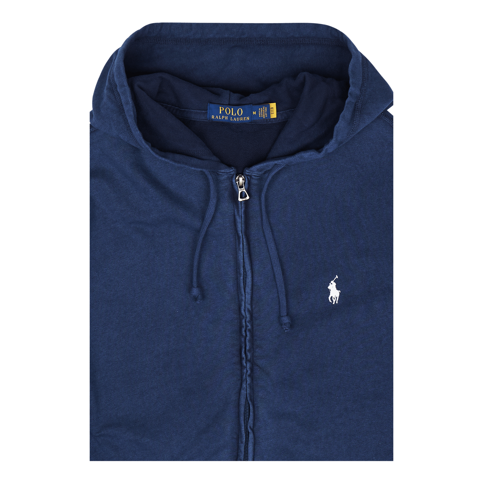 Spa Terry Full-Zip Hoodie Newport Navy