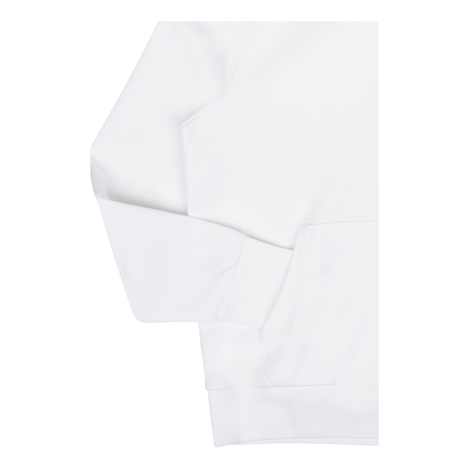 Double-Knit Hoodie White