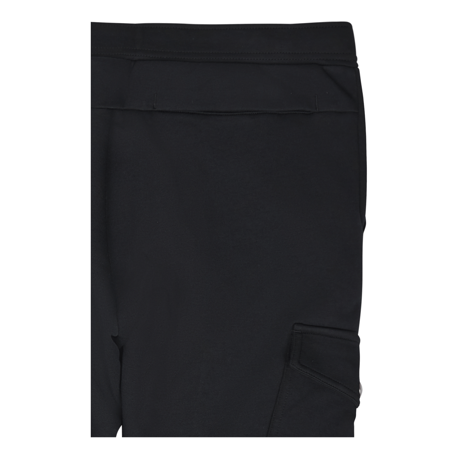 Double-Knit Cargo Jogger Pant Polo Black