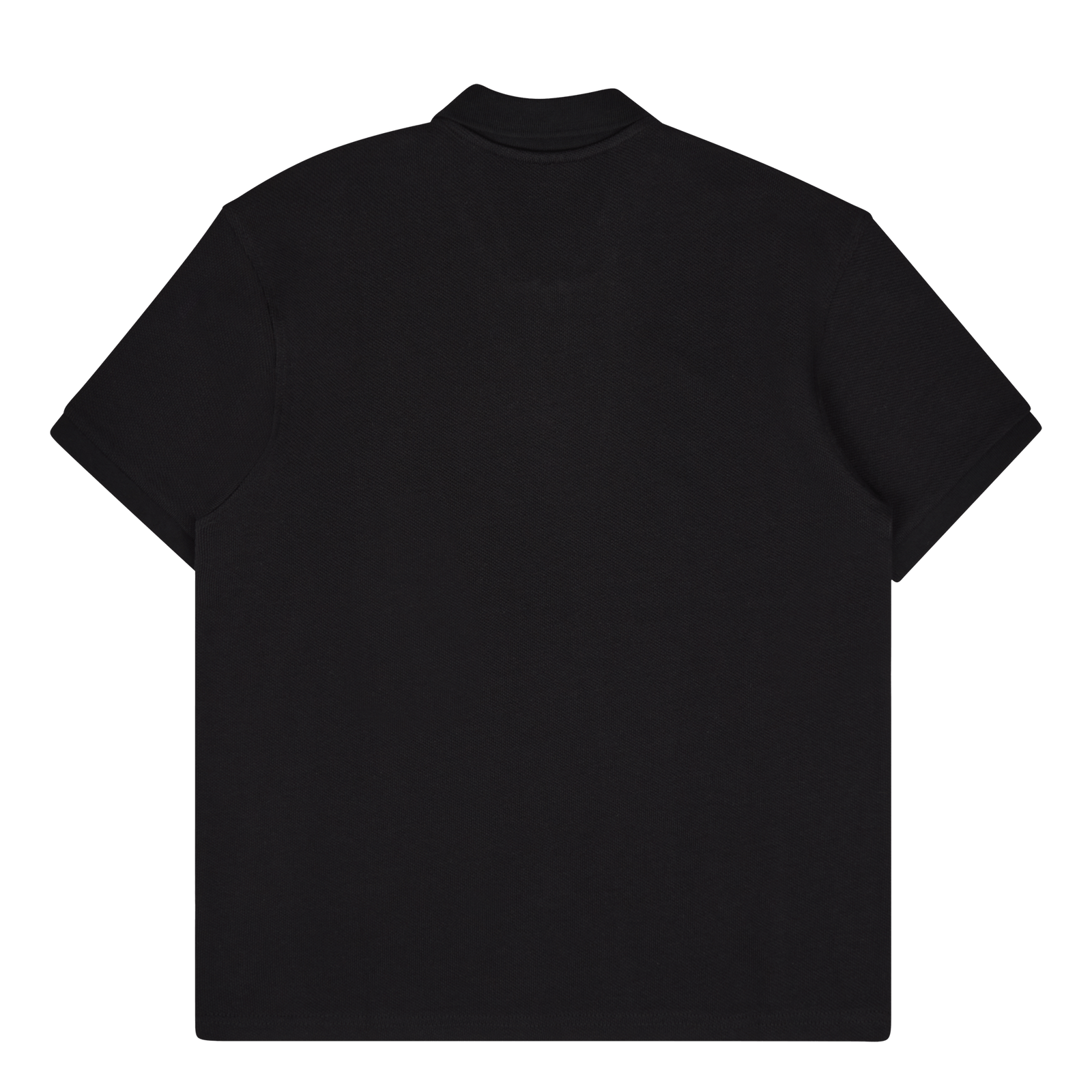 Polo Zip Short Sleeve Black