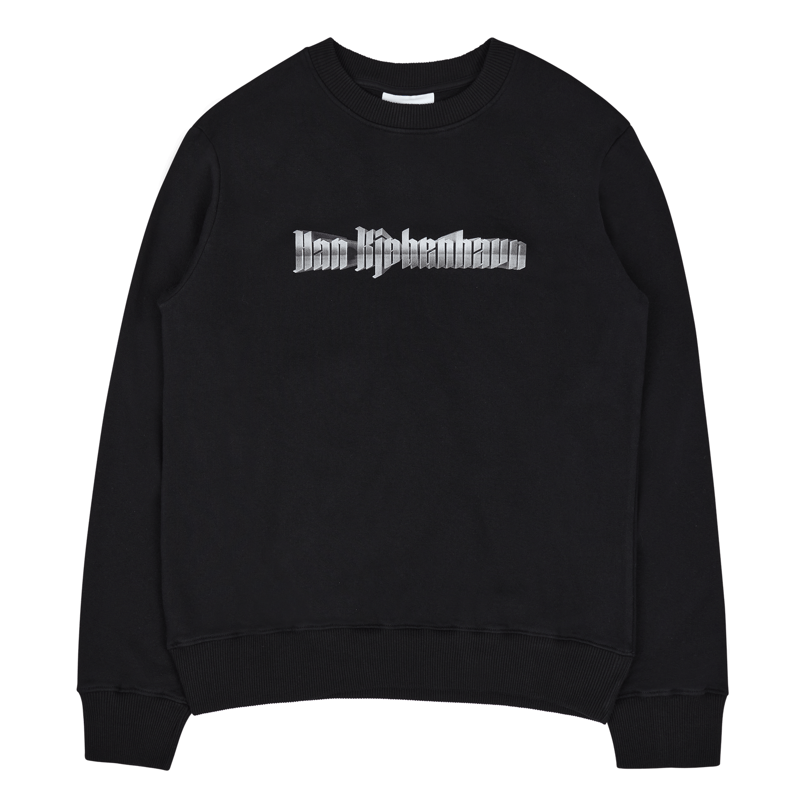 Artwork Regular Crewneck Black