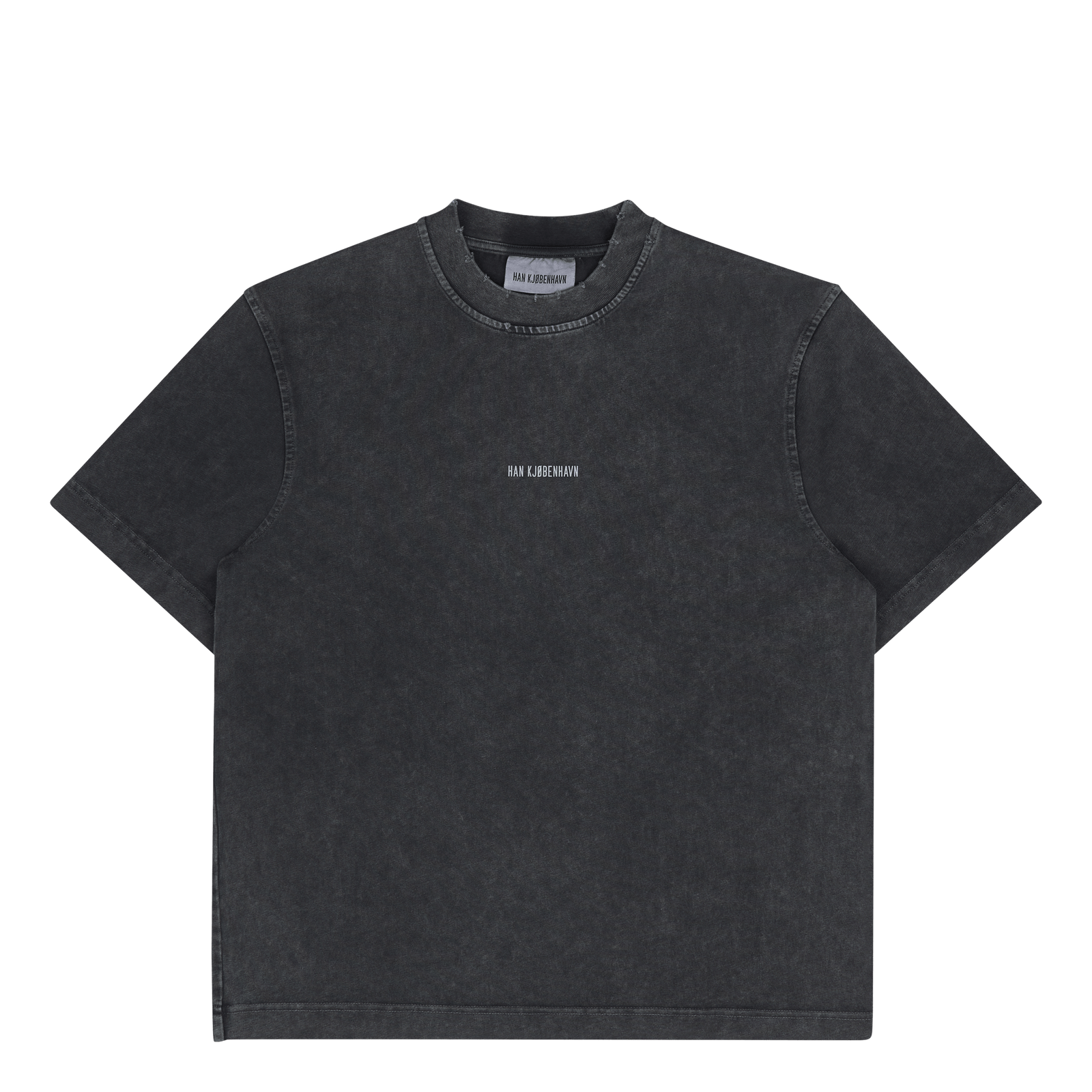 Distressed Tee Short Sleeve Lo Distressed Dark Grey