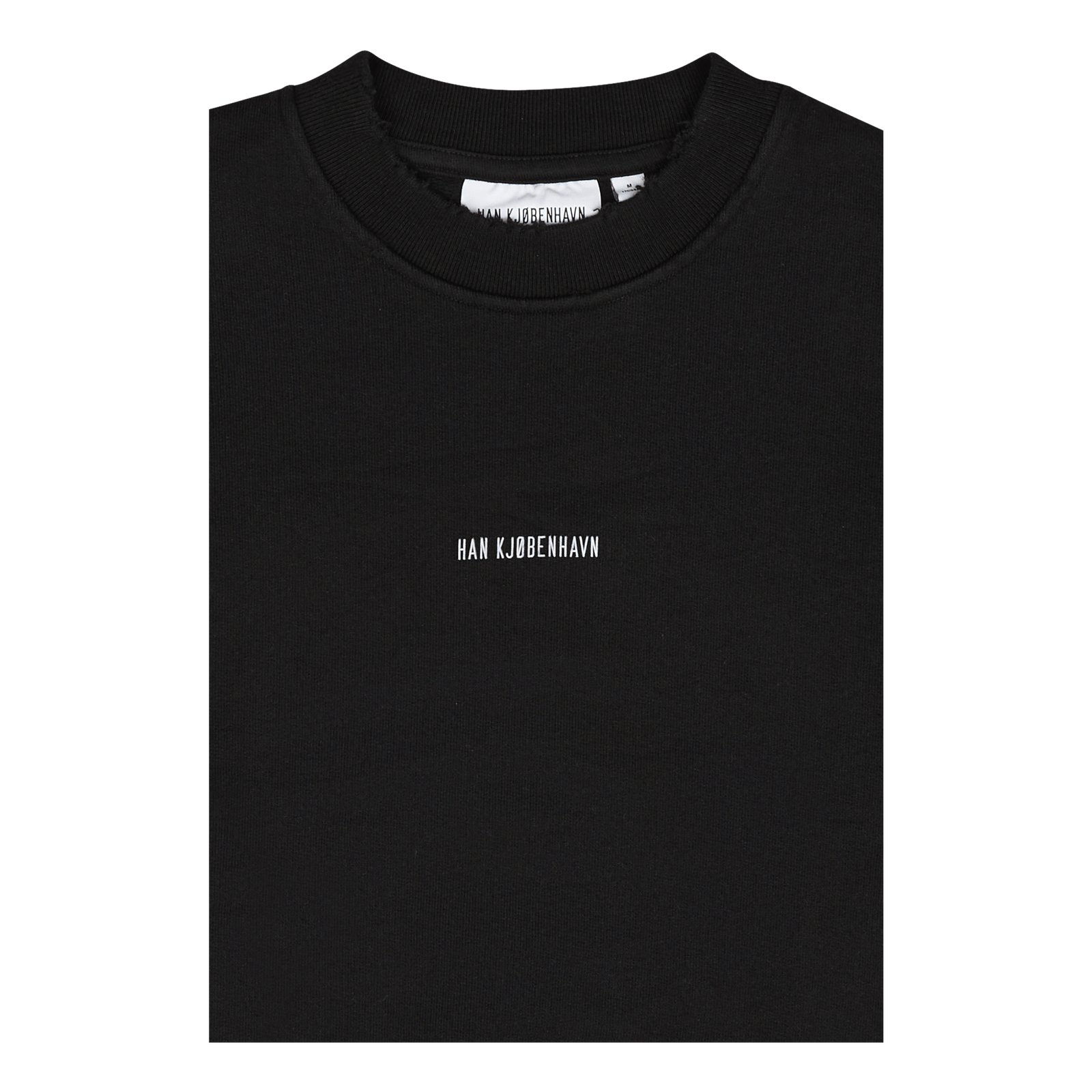 Distressed Crew Logo Distressed Black