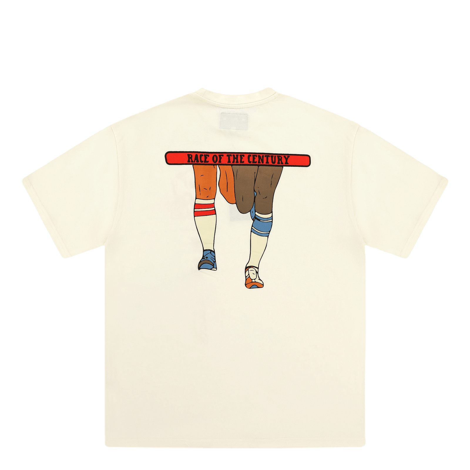 Race Of The Century T-shirt Antique White