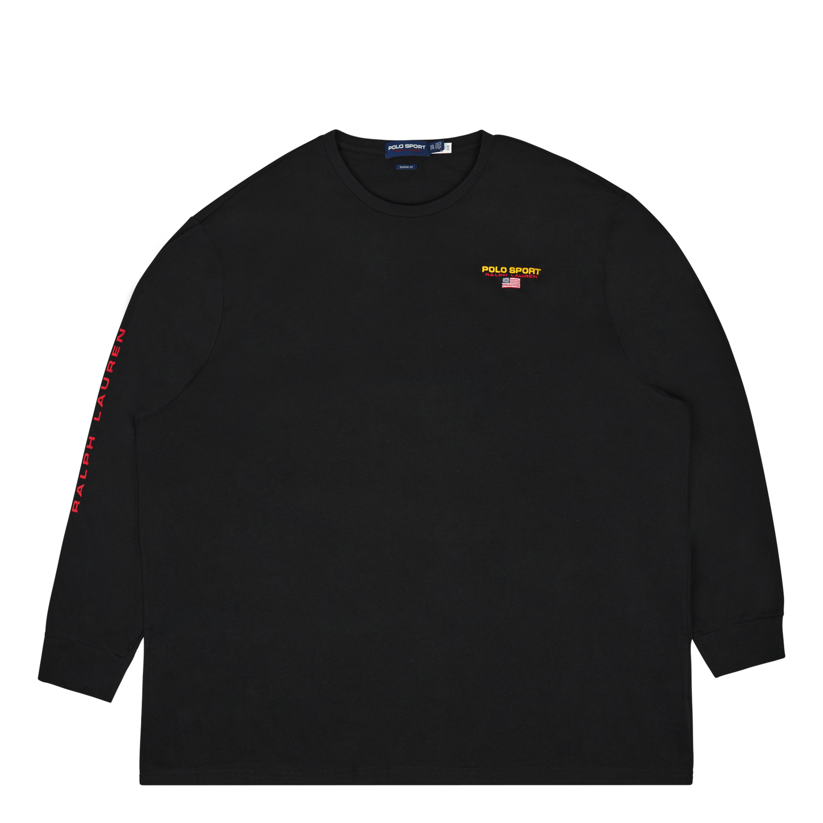 Classic Fit Polo Sport Jersey T-Shirt Polo Black / Gold