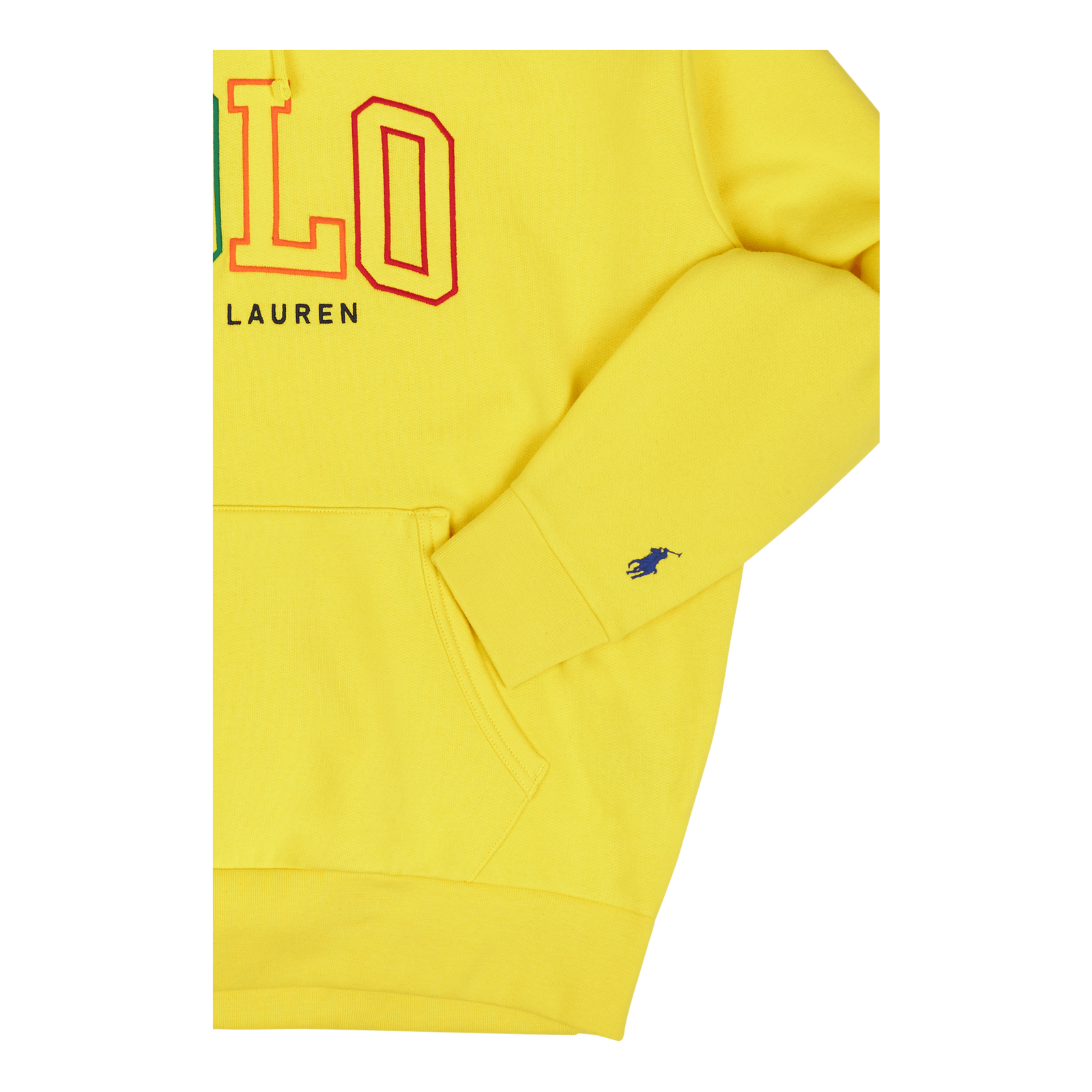 Polo Ralph Lauren Rl Fleece-lsl-sws Lemon Crush