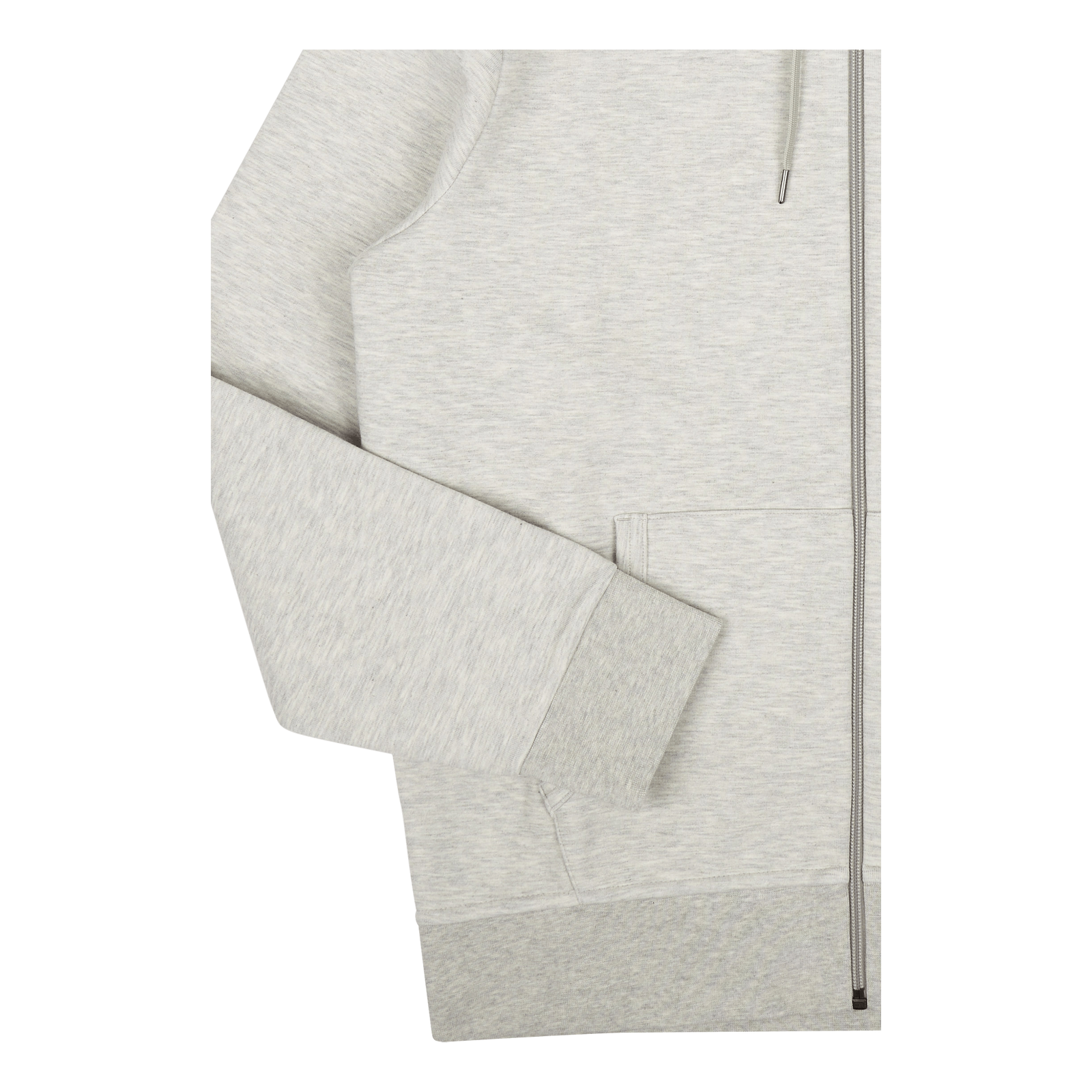 Double-Knit Full-Zip Hoodie Lt Sport Heather